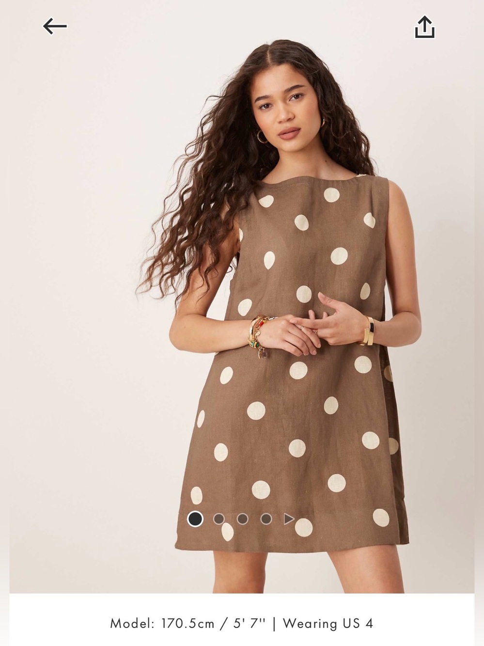 VRG GRL Polka Dot Sleeveless Shift Dress (SOLD OUT)